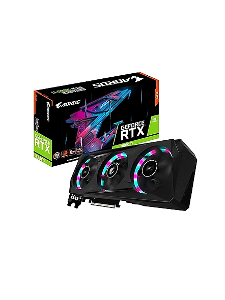 GIGABYTE AORUS GeForce RTX 3060 Ti pci_e_x16 Elite 8G (REV2.0) Graphics Card, 3X WINDFORCE Fans, LHR, 8GB 256-bit GDDR6, GV-N306TAORUS E-8GD REV2.0 Video Card-B09C43DLXG