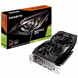 gigabyte gv-n1660oc-6gd integrated with 6gb gddr5 192-bit memory