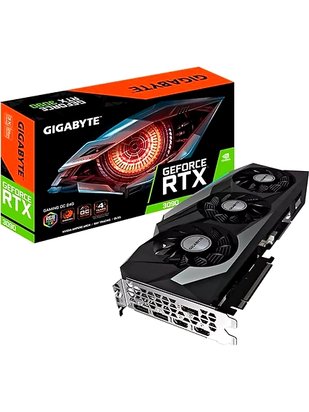 GIGABYTE Nvidia GeForce GV-N3090GAMING OC-24GD Integrated with 320-bits Memory Interface, WINDFORCE 3X Cooling System, RGB Fusion 2.0-B08HLYQ9XL