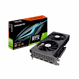 gigabyte geforce rtx 3060 eagle oc 12g graphics card, 2x windforce fans, 12gb 192-bit gddr6, gv-n3060eagle oc-12gd video card
