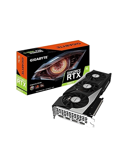 GIGABYTE GeForce RTX 3060 Ti pci_e_x16 Gaming OC PRO 8G (REV3.0) Graphics Card, 3X WINDFORCE Fans, LHR, 8GB 256-bit GDDR6, GV-N306TGAMINGOC PRO-8GD R3 Video Card-code495