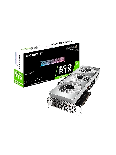GIGABYTE GeForce RTX 3080 Ti Vision OC 12G pci_e_x16 Graphics Card, 3X WINDFORCE Fans, 12GB 384-bit GDDR6X, GV-N308TVISION OC-12GD Video Card-B083HZF4GV