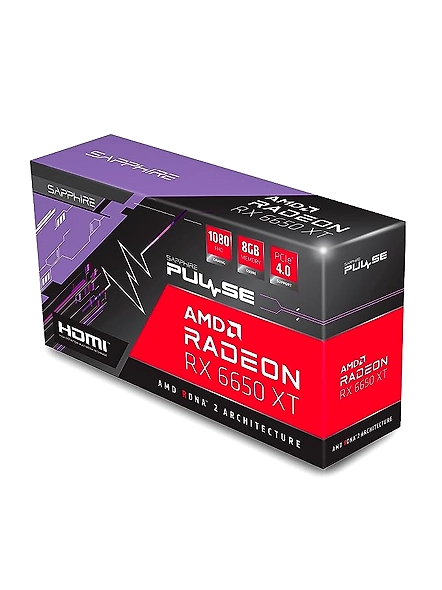 Sapphire Pulse AMD Radeon RX 6650 XT pci_e_x16 Graphic Card with 8 GB GDDR6, AMD RDNA 2-B09YHV5Y62