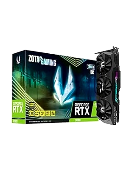 Zotac GAMING GeForce RTX 3080 Trinity OC 10 GB GDDR6X 320-bit 19 GBps PCIE 4.0 Gaming Graphics Card, IceStorm 2.0 Advanced Cooling, SPECTRA 2.0 R GB Lighting, ZT-A30800J-10P, pci_e_x16-B08HVV2P4Z