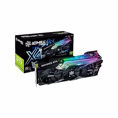 inno3d pci_e_x16 nvidia geforce rtx 3070 ti ichill x4 8gb gddr6x 256-bit pci-e 4.0 x16 gaming graphics card - c307t4-086xx-1820va35