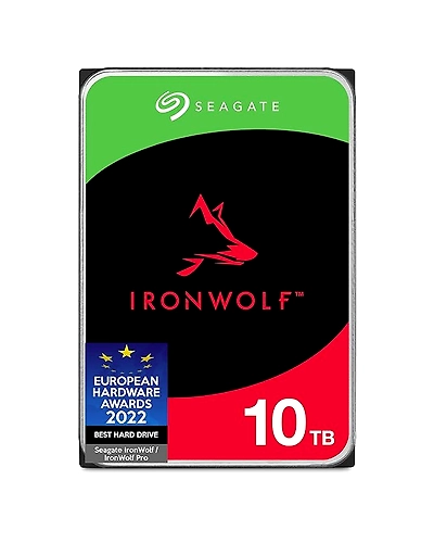 Seagate IronWolf 10TB NAS Internal Hard Drive HDD � CMR 3.5 Inch SATA 6Gb/s 7200 RPM 256MB Cache for RAID Network Attached Storage (ST10000VN0008) (ST10000VNZ008/N0008)-B07H241VK4