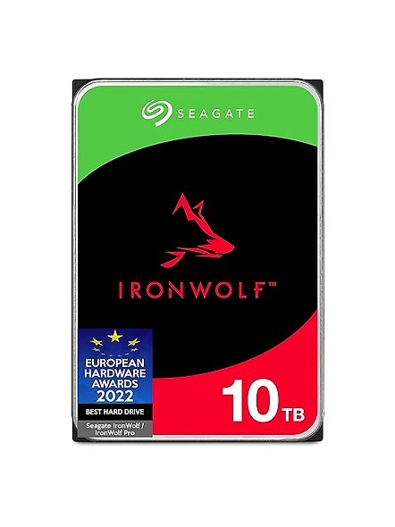 Seagate IronWolf 10TB NAS Internal Hard Drive HDD � CMR 3.5 Inch SATA 6Gb/s 7200 RPM 256MB Cache for RAID Network Attached Storage (ST10000VN0008) (ST10000VNZ008/N0008)-B07H241VK4