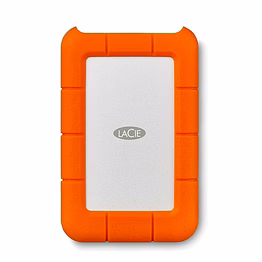 lacie rugged mini 4tb external hdd | orange - usb 3.0 | shock, dust, and rain resistant | compatible with windows and mac | portable hard drive (lac9000633)