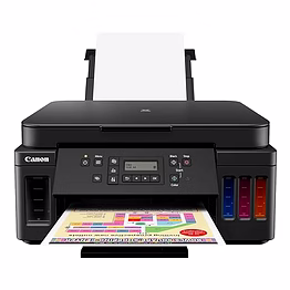 canon pixma megatank g6070 all-in-one wi-fi colour ink tank printer | auto-duplex printing | networking capabilities | colour output | sleek black design