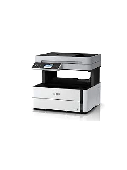 Epson Monochrome M3140 All-in-One Duplex InkTank Printer Print,Copy,Scan FAX,ADF, Black, Medium-B083PNT98K