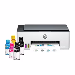 hp smart tank 520 all-in-one colour printer | includes 1 extra black ink bottle | up to 12,000 black & 6,000 colour prints | 1 year extended warranty with pha coverage | print, scan & copy for office/home