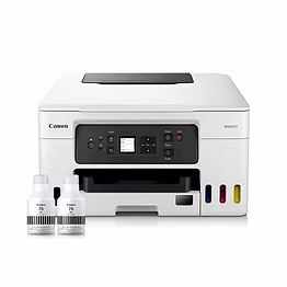 canon maxify megatank gx3072 all-in-one wifi ink tank printer | includes 2 additional black ink bottles | up to 6000 mono prints and 14,000 color prints | ideal for office use