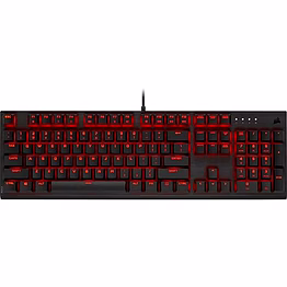 corsair k60 pro usb cherry mechanical key switches -durable aluminum frame -per-key red led backlighting gaming keyboard - black