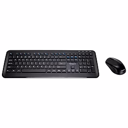targus m610 akm610ap wireless mouse and keyboard combo (black)