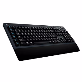 logitech g613 lightspeed wireless mechanical gaming keyboard, featuring multihost 2.4 ghz and bluetooth connectivity.
