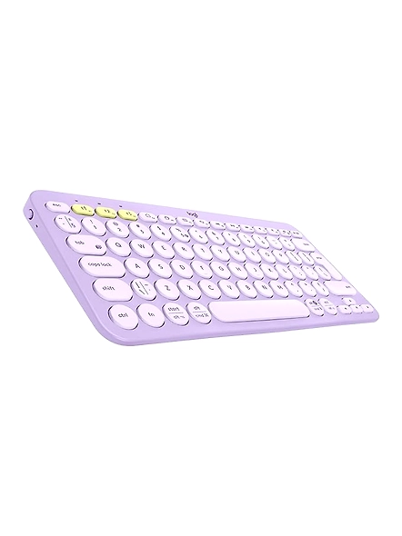 Logitech K380. This Bluetooth keyboard seamlessly switches between 3 devices and boasts long-lasting battery life, perfect for Windows, Mac, ChromeOS, Android, iPadOS, and Apple TV.-code638