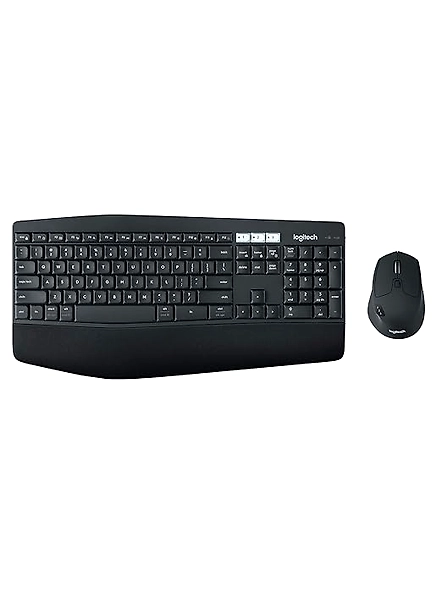 Logitech MK850 wireless combo offers comfort, customization (12 programmable keys), and long battery life (3 years) for seamless work across PC and Mac.-code658
