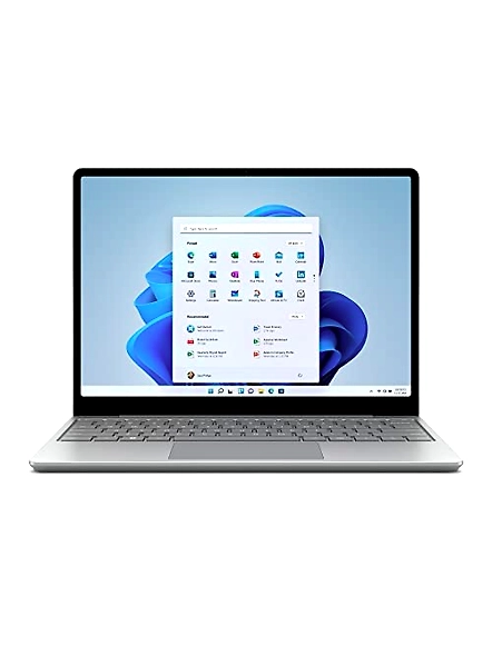 Microsoft Surface Laptop GO2 Touch Screen 12.4" inches, 11th Gen Intel � Core i5/8GB RAM /256 GB SSD, Windows Hello, Platinum - (8QF-00046)