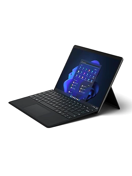 Microsoft Surface Pro8-13/13cm (5 Inch) Touch Screen - Intel i5/8GB RAM /256 GB SSD SC English Window 11 Home Graphite, WiFi 6 for Ultra-Fast Bandwidth, Bluetooth (Black, Medium, 8PQ-00029)-B09Q641YWR