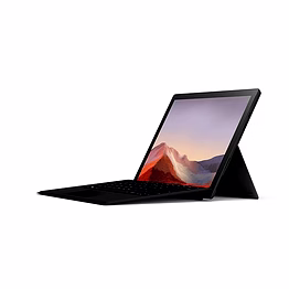 microsoft surface pro 7 12.3 inches touch-screen-10th gen intel core i7-16gb memory, wi-fi-256gb ssd with type cover (latest model, matte black)