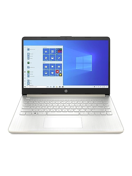 HP 14 11th Gen Intel i5-1135G7 14 inches FHD Thin and Light Laptop (8GB/512GB SSD/Windows 10/MS Office 2019/Alexa Built-in/Pale Gold/1.47 kg) - 14s-dr2006TU-B08MX87JCW