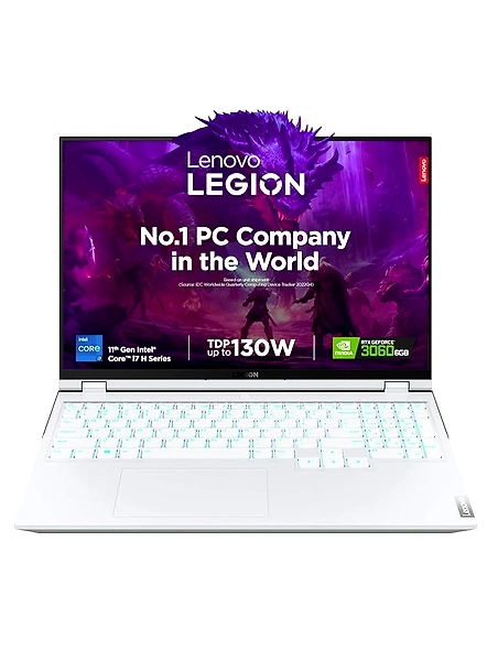 Lenovo Legion5Pro Intel Core i7 11thGen (40cm) QHD 16:10 IPS Gaming Laptop(16GB/1TB SSD/RTX 3060 6GB Graphics/165Hz/Windows 11/MS Office/Blue Backlit/3months Game Pass/Stingray/2.5Kg),82JD005KIN-B09GTXTCCK