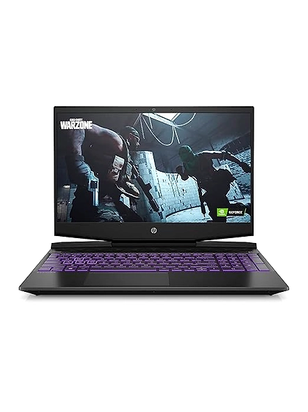 HP Pavilion Gaming 11th Gen Intel Core i5 15.6&quot;(39cm) FHD Gaming Laptop (8GB RAM/256GB SSD+1TB HDD/144Hz/GTX 1650 4GB Graphics/Windows 10/MS Office/Shadow Black/2.28 Kg), 15-dk2100TX-B09BD9B3W9