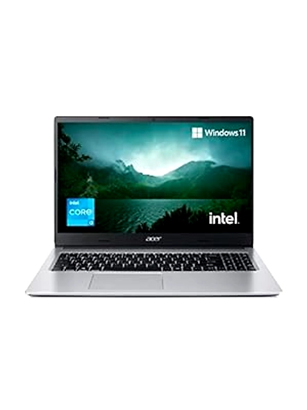 Acer Aspire 3 Intel Core i3 11th Gen- (8 GB/512 GB SSD/Windows 11 Home/MS Office/1.7 Kg/Silver) A315-58 with 15.6-inch (39.6 cms) Full HD Display Laptop-B09STNKM4L