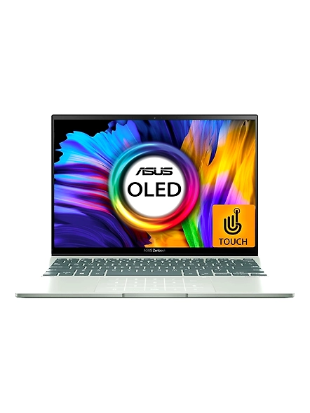 ASUS Zenbook S 13 OLED Laptop, AMD Ryzen 7 Octa Core 6800U, 16GB RAM, 1TB SSD, Windows 11 Home, 13.3 Inch Thin and Light, Aqua Celadon, 1.10 Kg, With MS Office, UM5302TA-LX702WS-code823