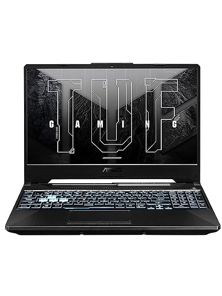 ASUS TUF Gaming A15 gaming laptop with 15.6-inch (39.62 cm) FHD 144Hz display, AMD Ryzen 5 4600H processor, 4GB NVIDIA GeForce GTX 1650 graphics, 8GB RAM, 512GB SSD storage, , Windows 11,Model: FA506IHRB-HN079W-code860