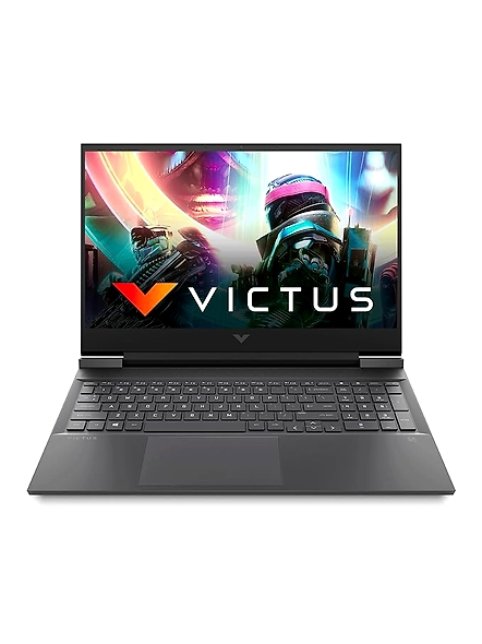 HP Victus Gaming Laptop with 11th Gen Intel Core i5-11400H processor, featuring a 16.1 inch  IPS display, 16GB RAM, 512GB SSD, NVIDIA GeForce GTX 1650 graphics, 144Hz refresh rate, backlit keyboard, Windows 11, Microsoft Office,-code865