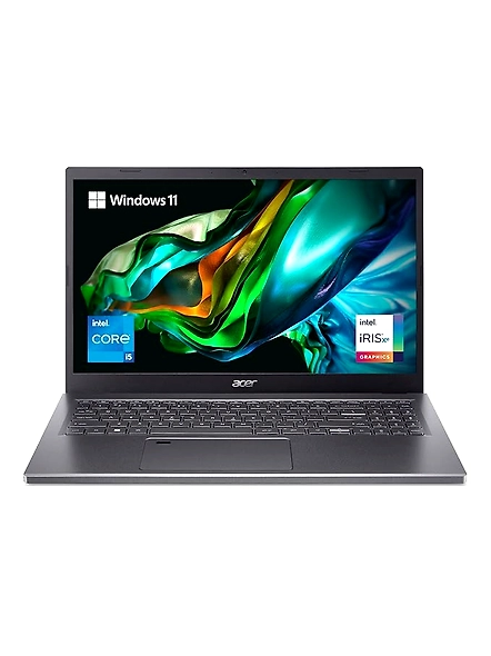 Acer Aspire 5 13th Gen Intel Core i5 (16 GB RAM/512 GB SSD/Windows 11 Home/MS Office), A515-58M 15.6&quot; Full HD IPS 45% NTSC Display, Steel Gray, 1.75-code867