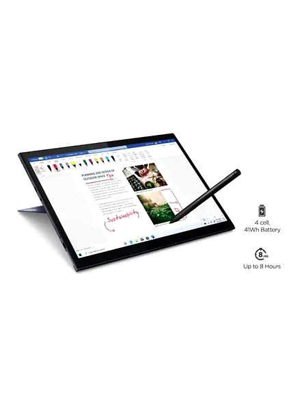 Lenovo Yoga Duet 7i Tablet, 13&quot; WQHD, 11th Gen Intel Core i5, 8GB RAM, 512GB SSD, Windows 10 Home, WiFi + Bluetooth, 5MP AF Rear Camera, 5MP IR Front Camera, 41WH Battery, 1-Year CCI Warranty, 82MA001VIN-code888