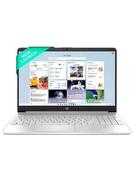HP Laptop 15s | 12th Gen Intel Core i5-1235U | 15.6&quot; FHD | 16GB RAM | 512GB SSD | Intel Iris Xe Graphics | Backlit Keyboard | Windows 11 | Thin &amp; Light | Dual Speakers | Silver | 1.69 kg | fq5330TU-B0CTKHTNWL