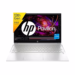 hp pavilion 15, 13th gen intel core i5-1340p, 15.6-inch (39.6 cm), fhd, 16gb ddr4, 512gb ssd, intel iris xᵉ graphics, fpr, backlit kb, audio by b&o (win 11, mso 2021, silver, 1.74 kg), eg3026tu