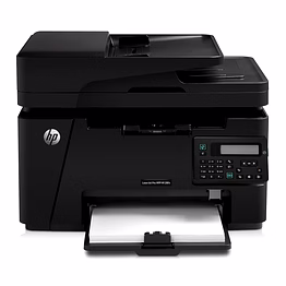 hp laserjet pro mfp m128fn wired laser printer | print, copy, scan, fax | monochrome | automatic document feeder (adf) | ethernet connectivity | fast printing up to 20 ppm | easy and secure setup | 3-year warranty | black