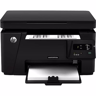 hp laserjet m126a b&w wired monochrome laser printer | 3-in-1 (print, copy, scan) | compact design | durable | ideal for office use | black