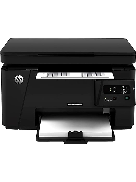 HP LaserJet M126A B&amp;W Wired Monochrome Laser Printer | 3-in-1 (Print, Copy, Scan) | Compact Design | Durable | Ideal for Office Use | Black-B00NEG0NTU