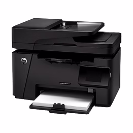 hp laserjet pro mfp m128fw monochrome laser printer | wireless | print, copy, scan, fax | 35-sheet adf | ethernet | hi-speed usb 2.0 | up to 21 ppm | 150-sheet input tray | 100-sheet output tray | black and white | model cz186a