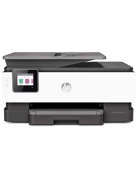 HP OfficeJet Pro 8020 All-in-One Wireless Printer with Smart Tasks, Grey - Ideal for Home Office Productivity-B07RC8C4WD