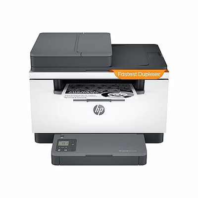 hp laserjet mfp m233sdw printer | print, copy, scan with adf | fastest two-sided printing | lightning print speed of 30 ppm (letter) / 29 ppm (a4) | ethernet | self-reset dual band wifi | gray and white