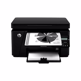 hp laserjet pro m126nw all-in-one b&w wireless monochrome laser printer | print, copy, & scan | compact design | easy mobile printing | black