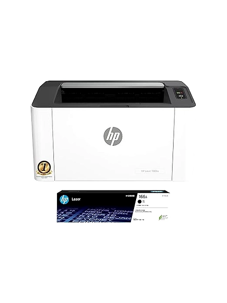 HP Laser 1008a Printer | Single Function (Print) | Hi-Speed USB 2.0 | Up to 21 ppm | 150-Sheet Input Tray | 100-Sheet Output Tray | 10,000-Page Duty Cycle | 1-Year Warranty | Black and White | Model 714Z8A-B0C28FHWFF