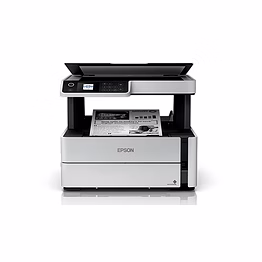 epson ecotank monochrome m2140 all-in-one duplex inktank printer | print, scan, copy | high-capacity ink tank | auto-duplex printing | low-cost printing