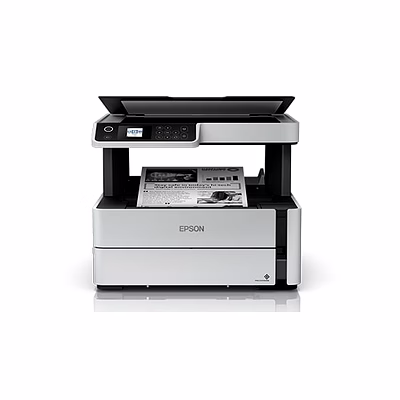 epson ecotank monochrome m2140 all-in-one duplex inktank printer | print, scan, copy | high-capacity ink tank | auto-duplex printing | low-cost printing