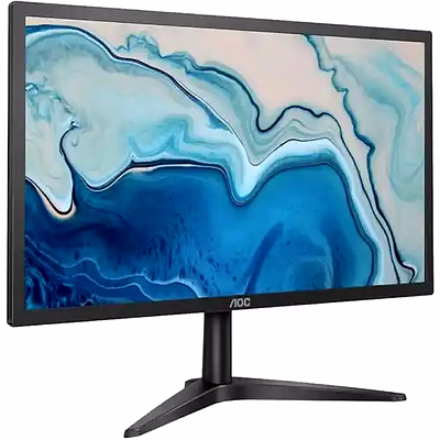 aoc 22inch ips ultra slim frameless monitor - full hd, vga, hdmi, low blue mode, vesa mount, 22b1hs 3 yr warranty