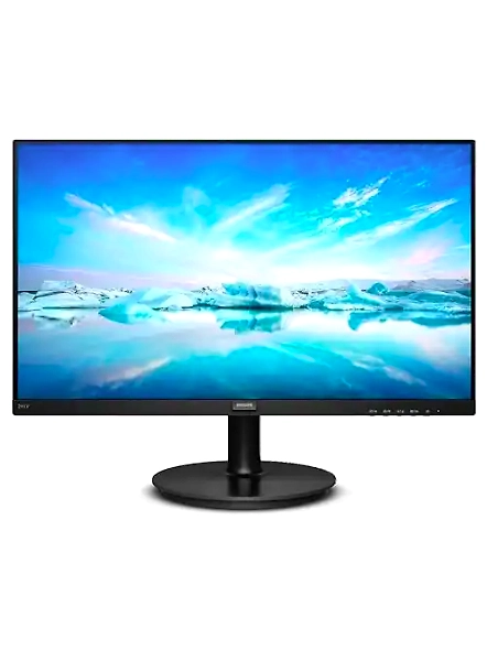 Philips 241V8/94 23.8 Inch (60.452 Cm) 1920 x 1080 Pixels, IPS Panel Smart Image LCD Monitor with Led Backlight, Vga and Hdmi Connectivity, Full Hd, 4 Ms Response Time, 75 Hz Refresh Rate Black-B085PRYYBS