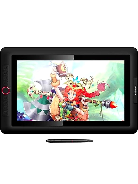 XP-PEN Drawing Monitor Artist 15.6 Pro Pen Display Tilt Supported 15.6 Inch Drawing Display with 8192 Levels Pen Pressure, 8 Customizable Shortcuts Key and 1 Dial-B08FX4FC1Q