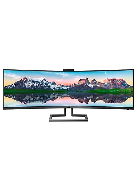 PHILIPS Brilliance 499P9H 48.8 Inch (121 Cm) Wled Lcd Monitor - 32:9-5 Ms Gtg - 5120 X1440 Megapixel -16.7 Million Col, Black-B07MCMFRK8