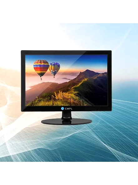 CMPL 21.5 Inch (54.60 Cm) Full HD (1920x1080 Pixels) IPS Panel LCD Monitor I HDMI, VGA Ports (Black)-B0BTDPR889